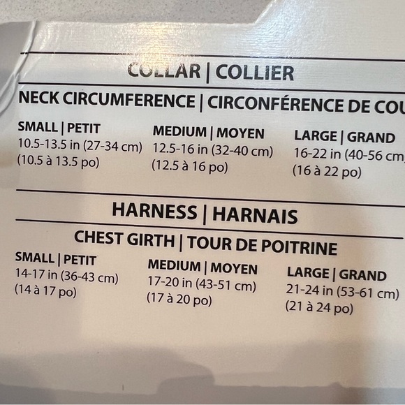 Dog Collar and Harness Set Christmas - Picture 3 of 4